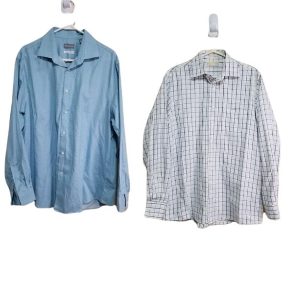 Michael Kors 2 for 1 Bundle Shirts size Large - Picture 1 of 15